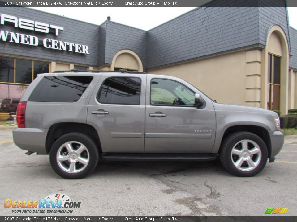 2007 Chevrolet Tahoe LTZ 4x4 Graystone Metallic / Ebony Photo #4