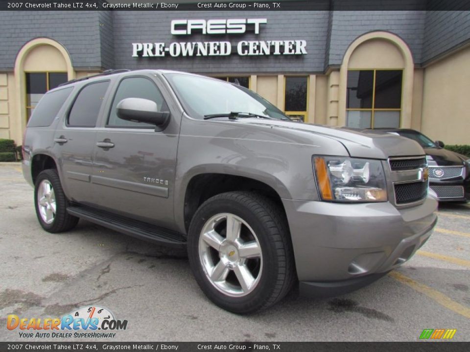 2007 Chevrolet Tahoe LTZ 4x4 Graystone Metallic / Ebony Photo #5