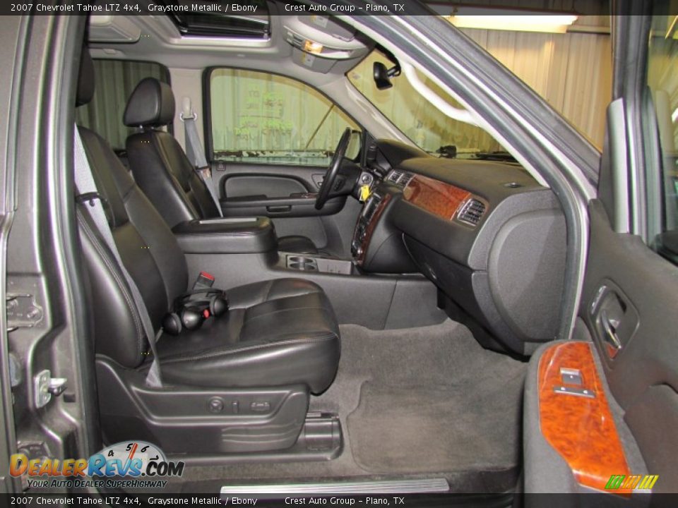 2007 Chevrolet Tahoe LTZ 4x4 Graystone Metallic / Ebony Photo #9
