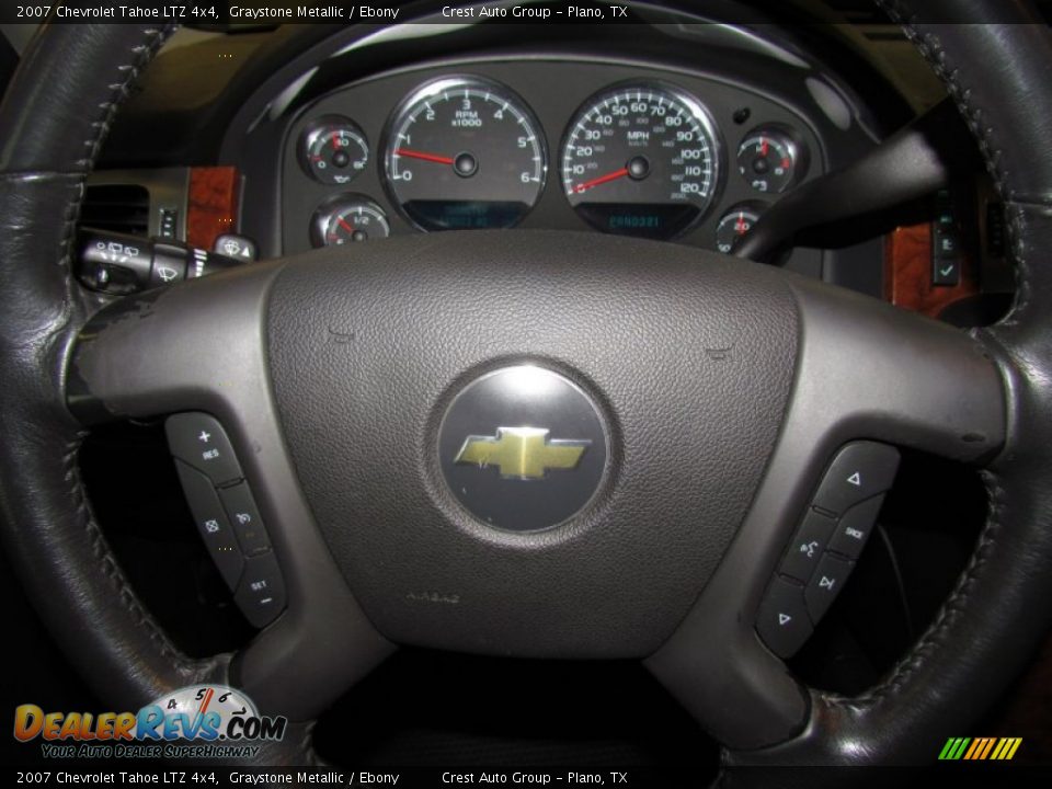 2007 Chevrolet Tahoe LTZ 4x4 Graystone Metallic / Ebony Photo #15