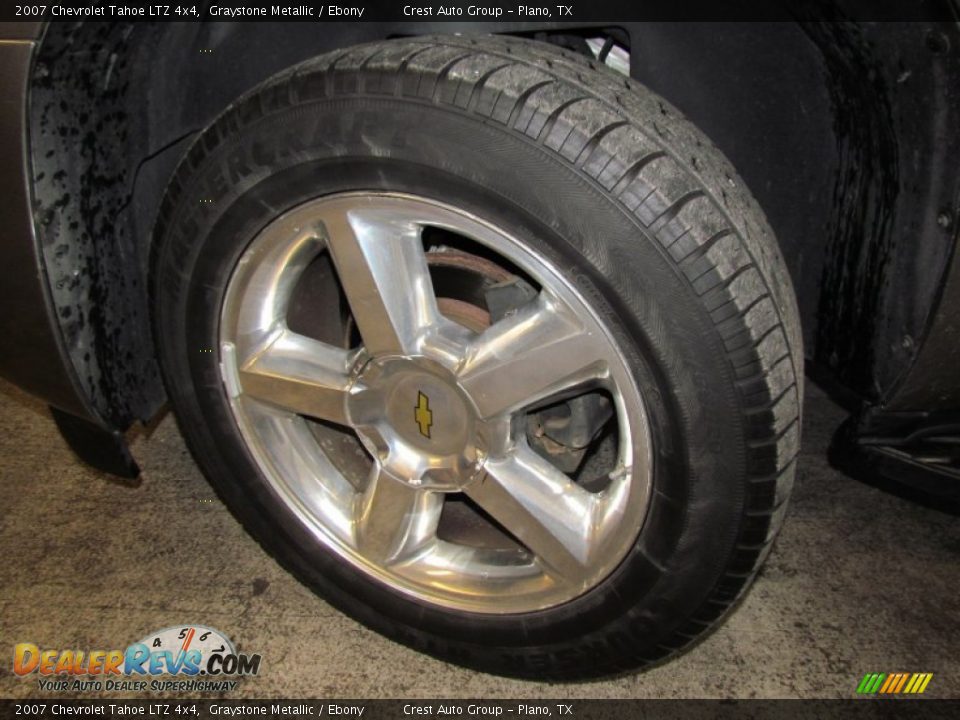 2007 Chevrolet Tahoe LTZ 4x4 Graystone Metallic / Ebony Photo #21