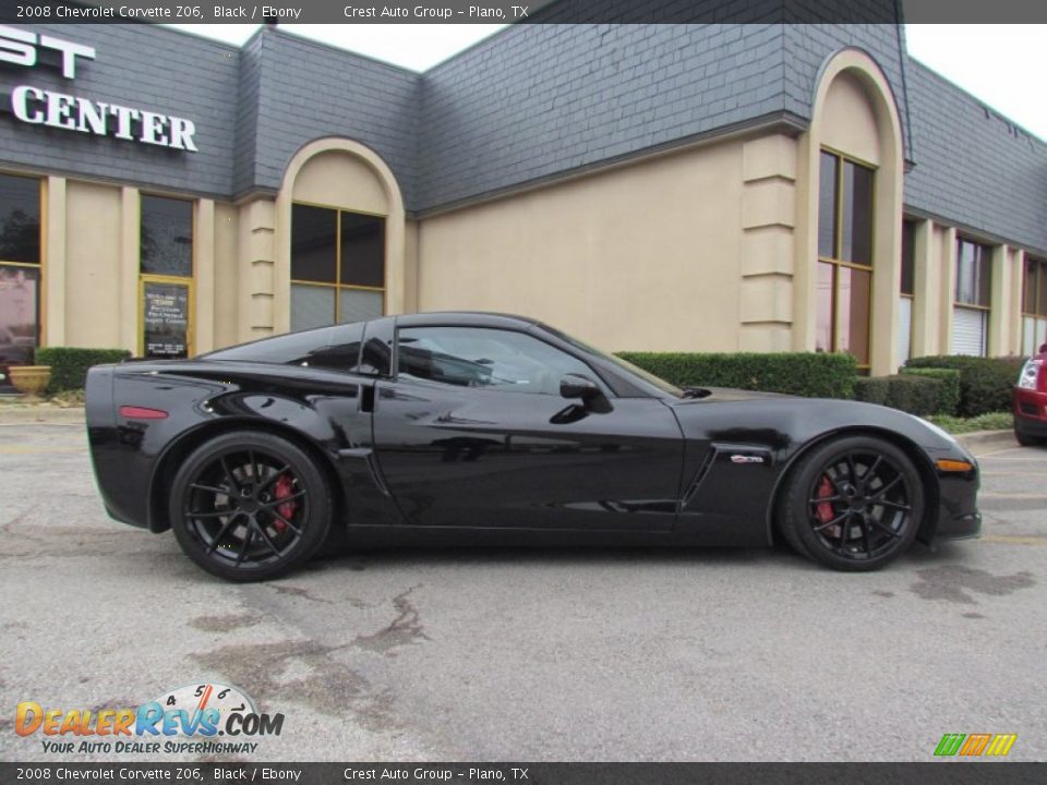 Black 2008 Chevrolet Corvette Z06 Photo #5