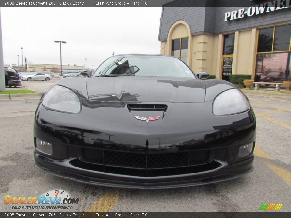 2008 Chevrolet Corvette Z06 Black / Ebony Photo #7