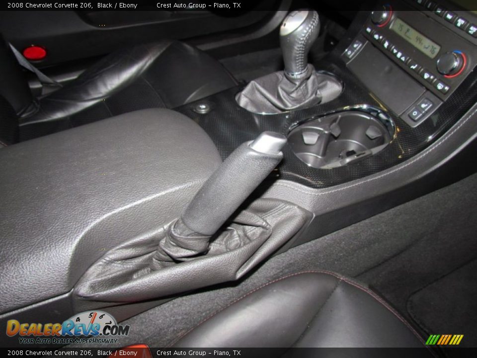 2008 Chevrolet Corvette Z06 Black / Ebony Photo #15