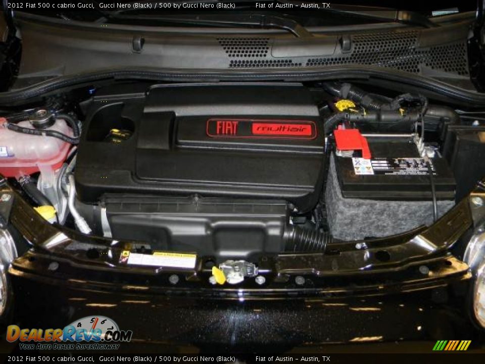 2012 Fiat 500 c cabrio Gucci 1.4 Liter SOHC 16-Valve MultiAir 4 Cylinder Engine Photo #13