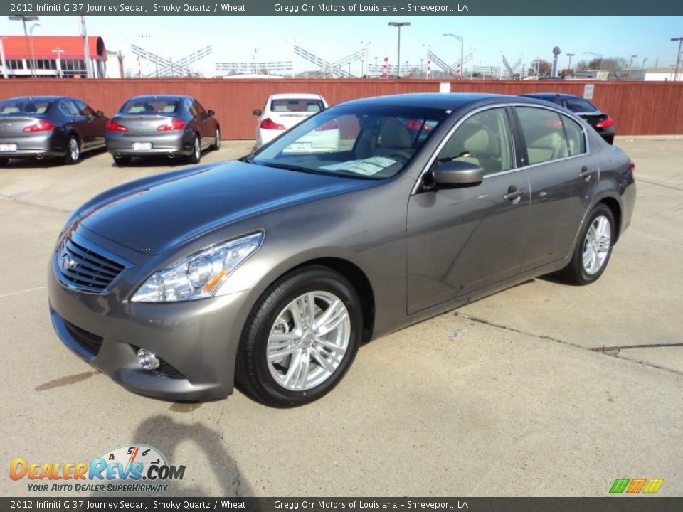 Front 3/4 View of 2012 Infiniti G 37 Journey Sedan Photo #1