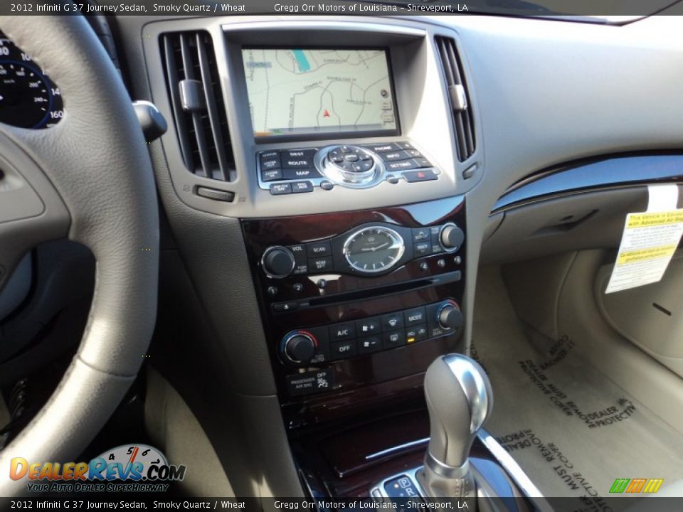 2012 Infiniti G 37 Journey Sedan Smoky Quartz / Wheat Photo #11