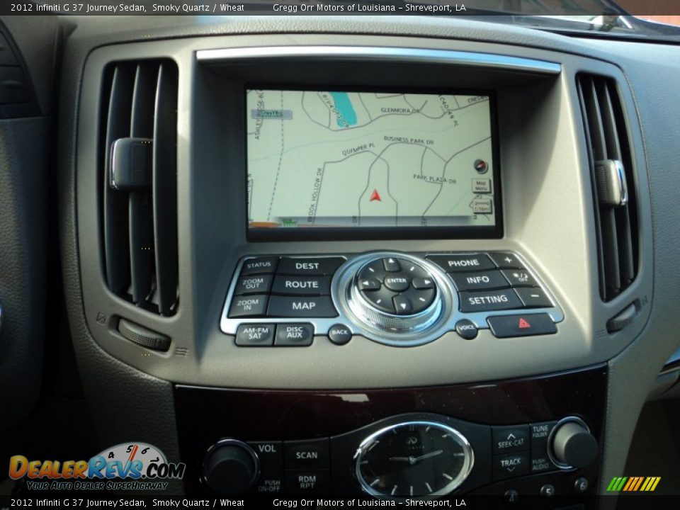 2012 Infiniti G 37 Journey Sedan Smoky Quartz / Wheat Photo #12