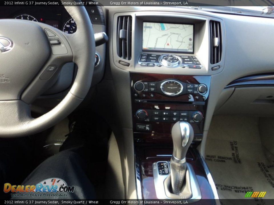 2012 Infiniti G 37 Journey Sedan Smoky Quartz / Wheat Photo #13