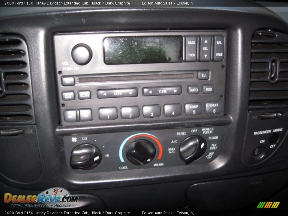 2000 Ford F150 Harley Davidson Extended Cab Black / Dark Graphite Photo #21