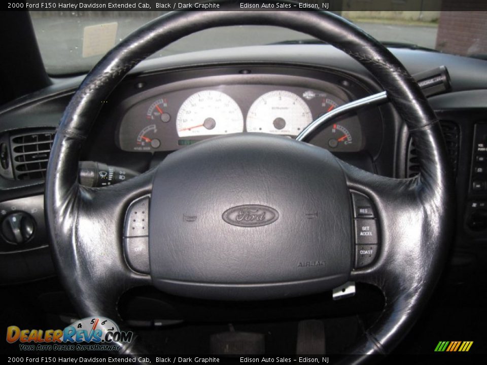 2000 Ford F150 Harley Davidson Extended Cab Steering Wheel Photo #22