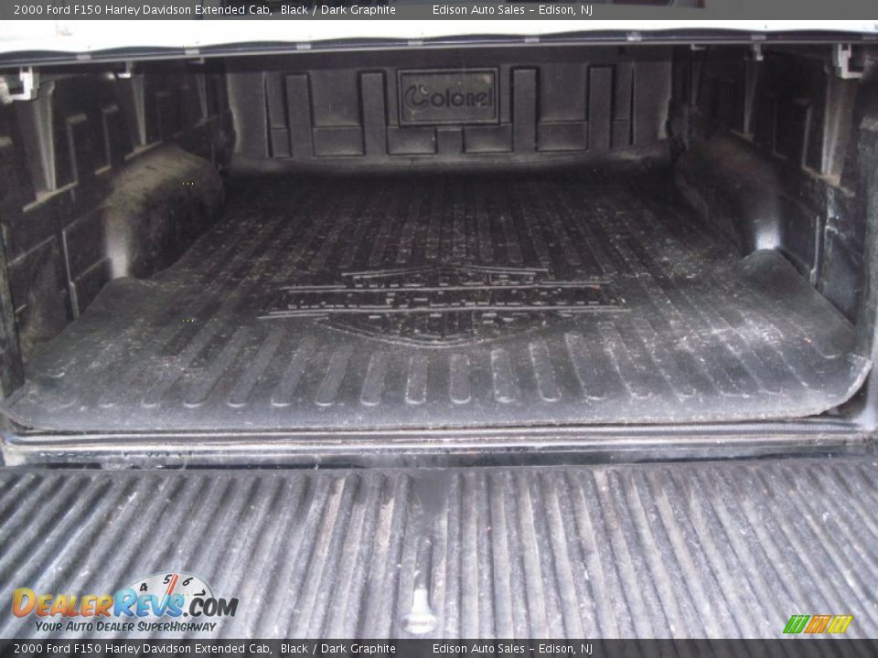 2000 Ford F150 Harley Davidson Extended Cab Black / Dark Graphite Photo #25