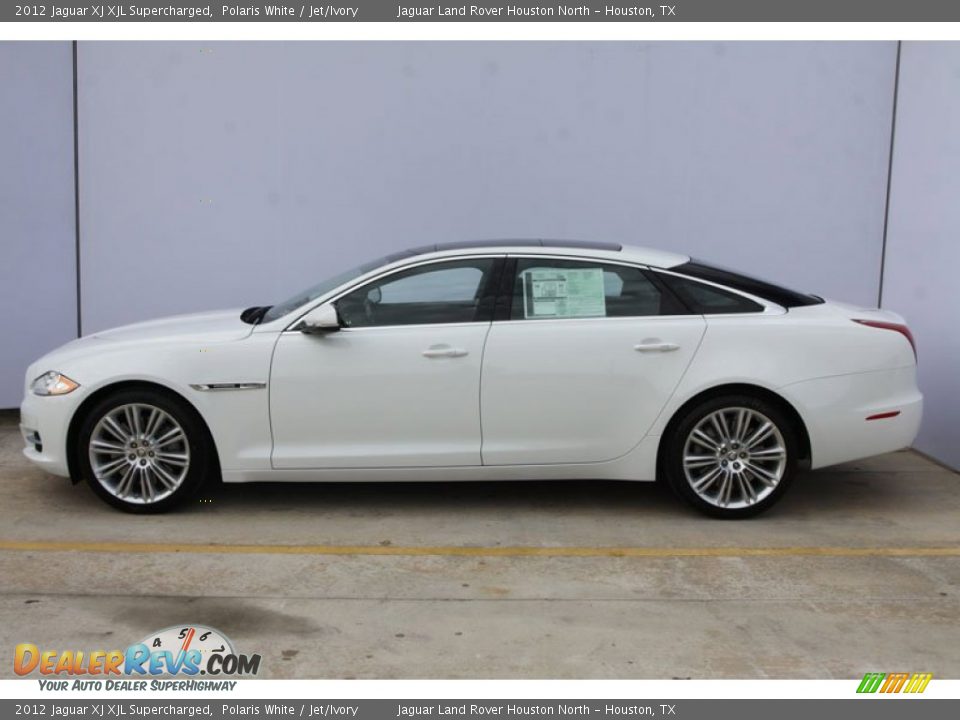 Polaris White 2012 Jaguar XJ XJL Supercharged Photo #11