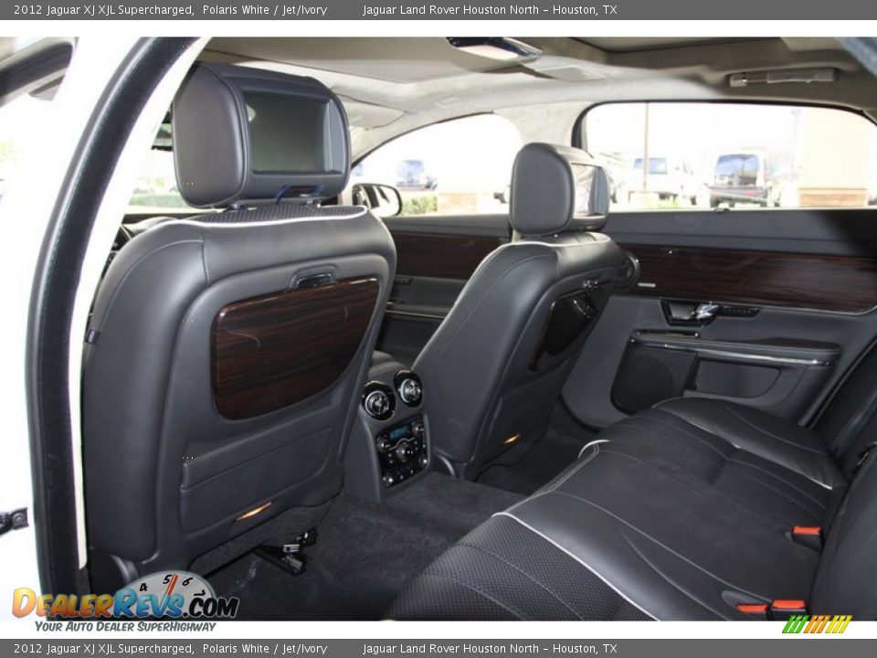 Jet/Ivory Interior - 2012 Jaguar XJ XJL Supercharged Photo #15