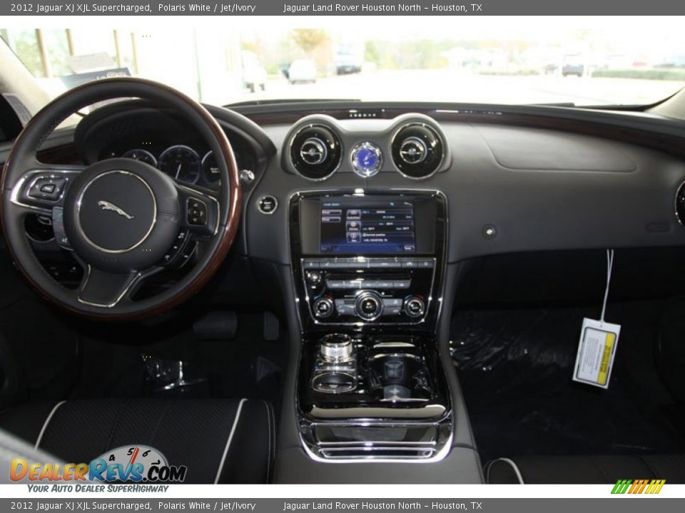 Dashboard of 2012 Jaguar XJ XJL Supercharged Photo #16