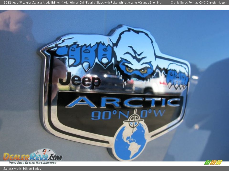 Sahara Arctic Edition Badge - 2012 Jeep Wrangler