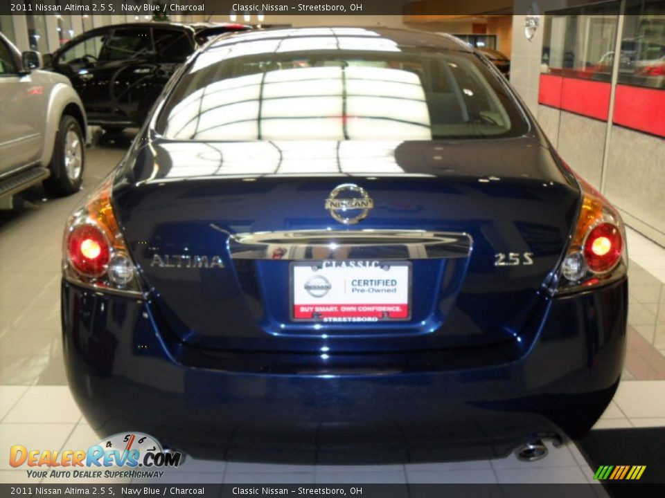 2011 Nissan Altima 2.5 S Navy Blue / Charcoal Photo #6
