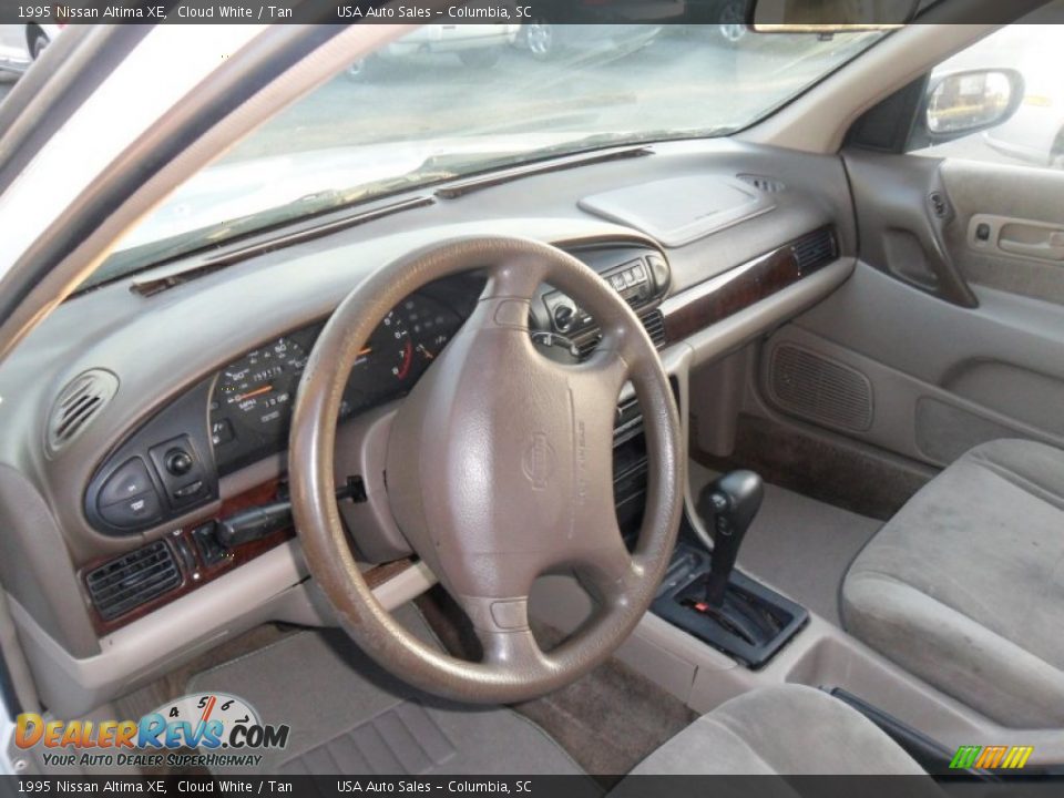 Tan Interior - 1995 Nissan Altima XE Photo #12