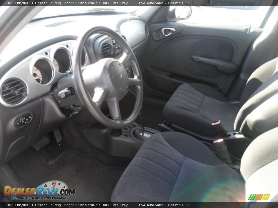 2005 Chrysler PT Cruiser Touring Bright Silver Metallic / Dark Slate Gray Photo #14