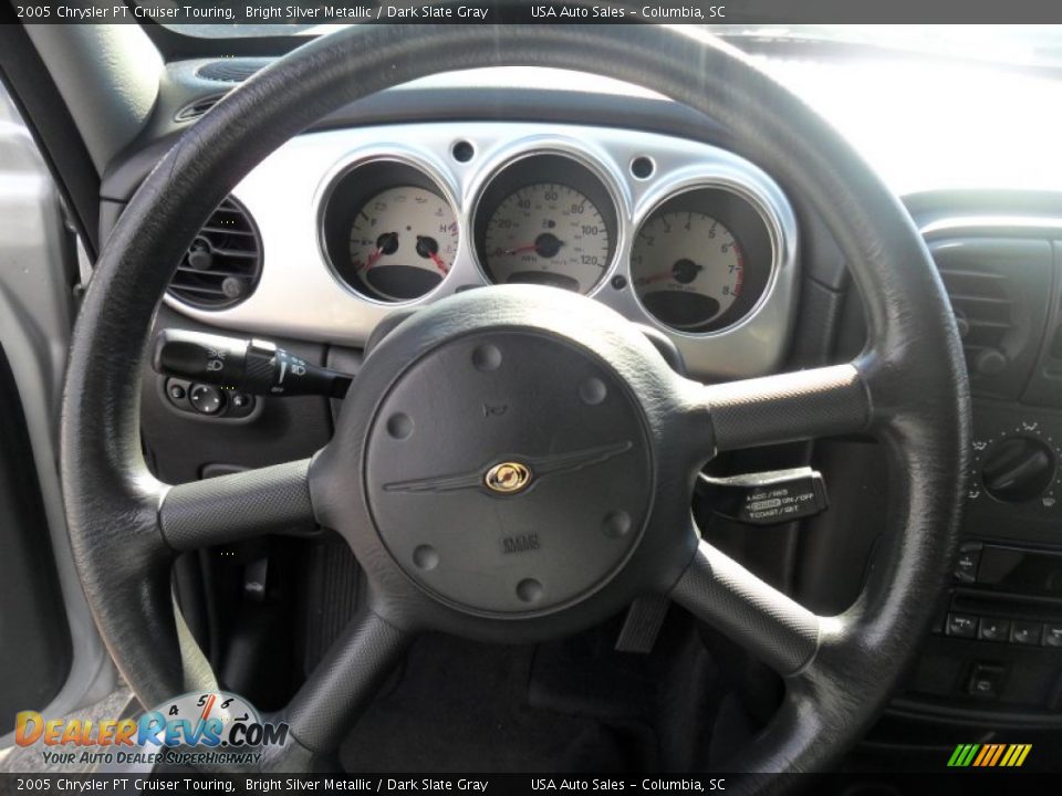 2005 Chrysler PT Cruiser Touring Bright Silver Metallic / Dark Slate Gray Photo #15