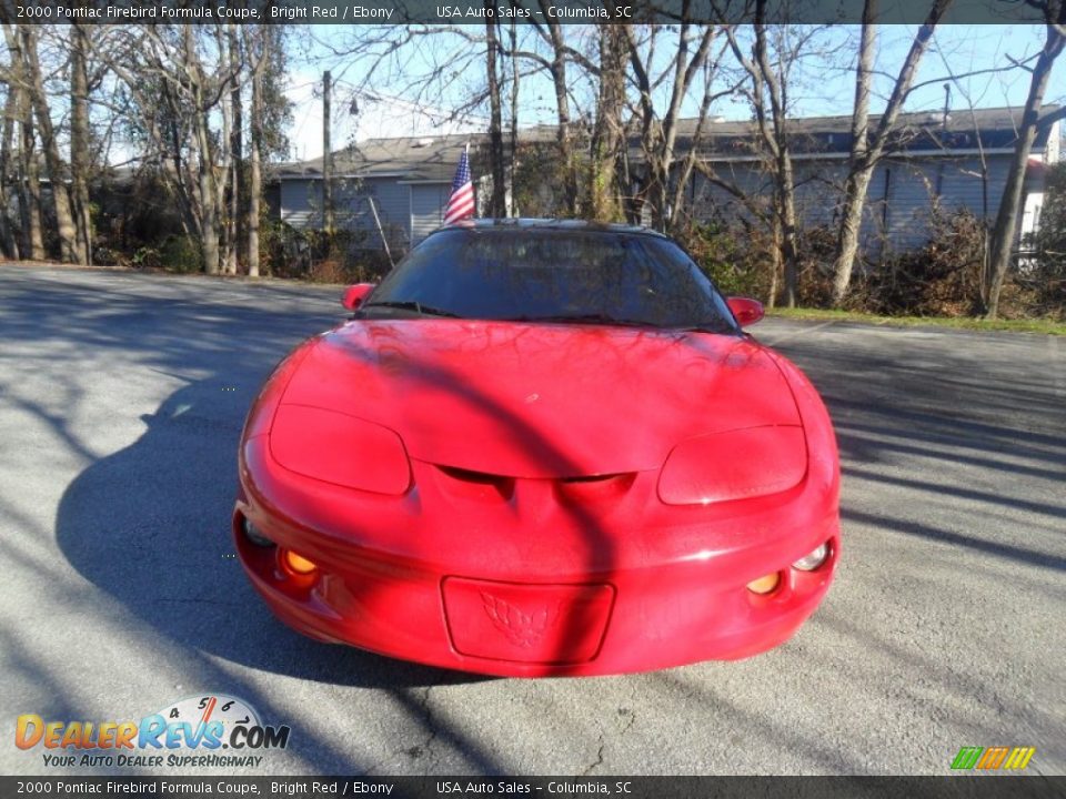 2000 Pontiac Firebird Formula Coupe Bright Red / Ebony Photo #1