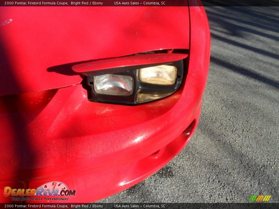 2000 Pontiac Firebird Formula Coupe Bright Red / Ebony Photo #6