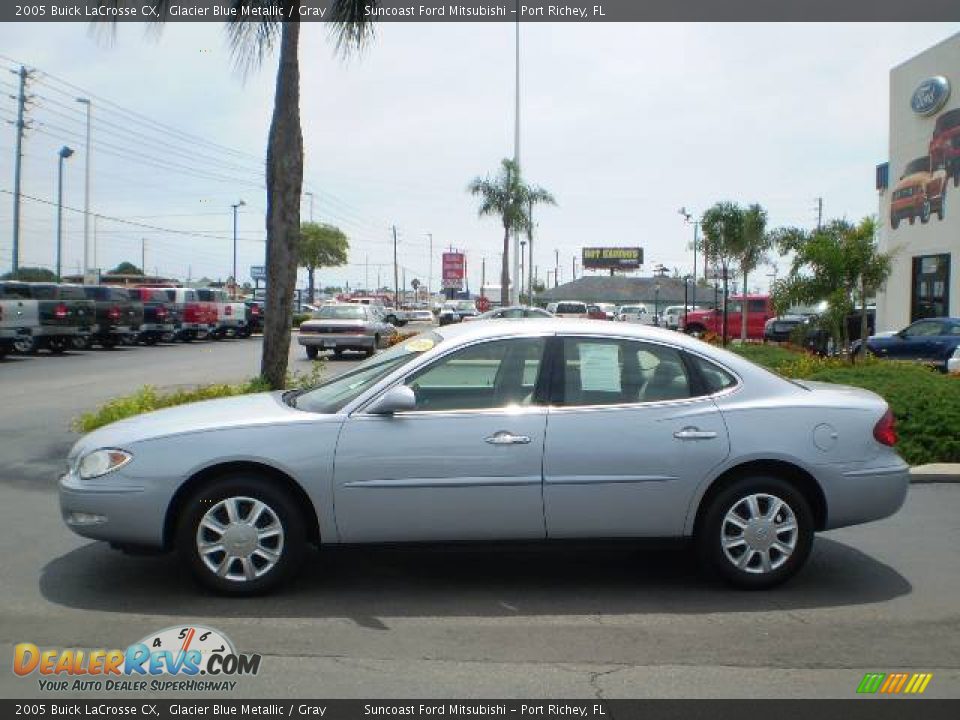 2005 Buick LaCrosse CX Glacier Blue Metallic / Gray Photo #2