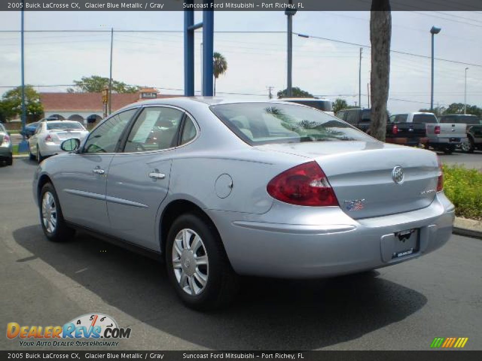 2005 Buick LaCrosse CX Glacier Blue Metallic / Gray Photo #3