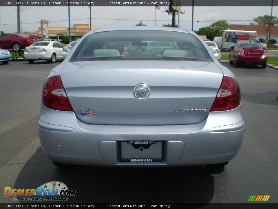 2005 Buick LaCrosse CX Glacier Blue Metallic / Gray Photo #4