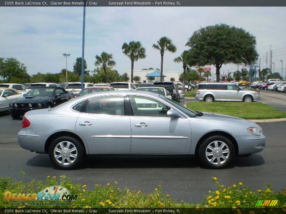 2005 Buick LaCrosse CX Glacier Blue Metallic / Gray Photo #6