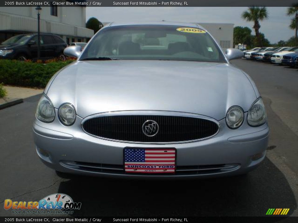 2005 Buick LaCrosse CX Glacier Blue Metallic / Gray Photo #8