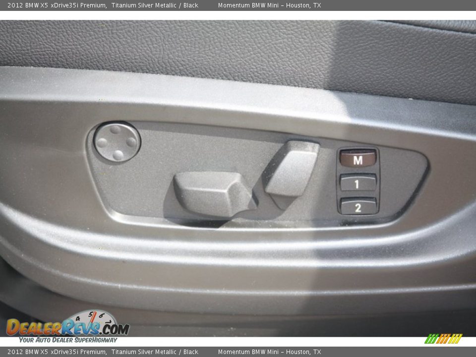 2012 BMW X5 xDrive35i Premium Titanium Silver Metallic / Black Photo #12