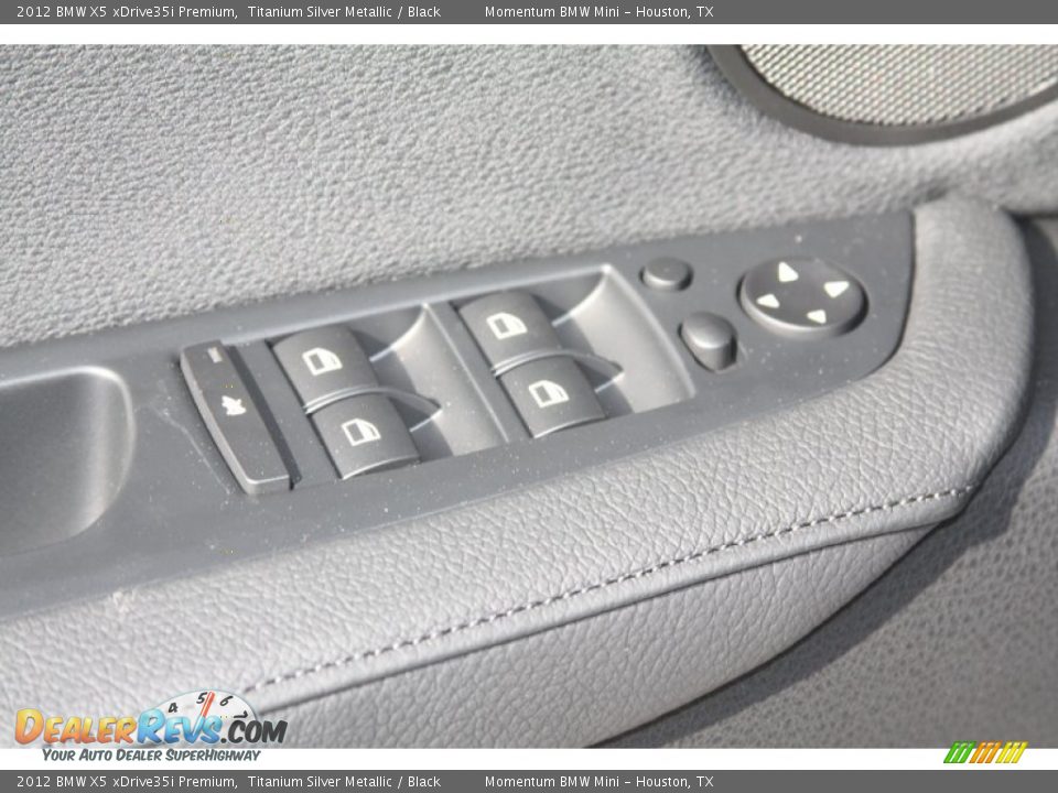 2012 BMW X5 xDrive35i Premium Titanium Silver Metallic / Black Photo #14