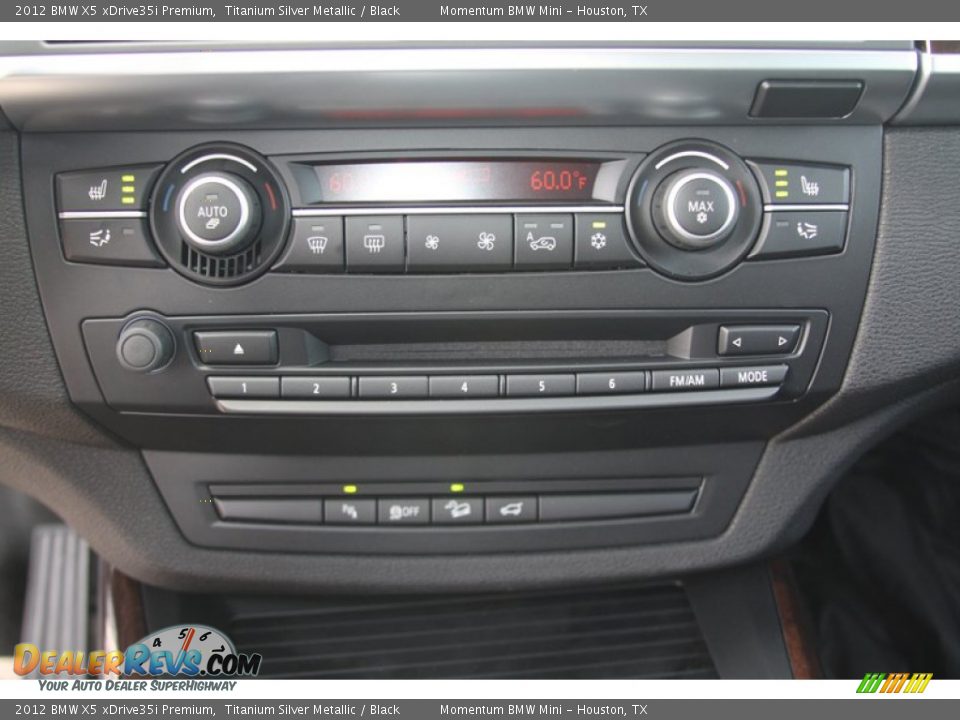 2012 BMW X5 xDrive35i Premium Titanium Silver Metallic / Black Photo #16