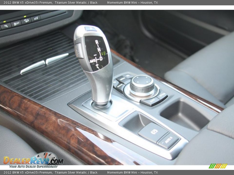 2012 BMW X5 xDrive35i Premium Titanium Silver Metallic / Black Photo #17