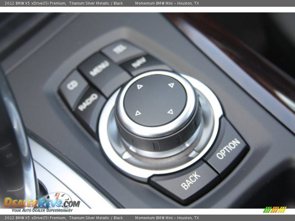 2012 BMW X5 xDrive35i Premium Titanium Silver Metallic / Black Photo #18