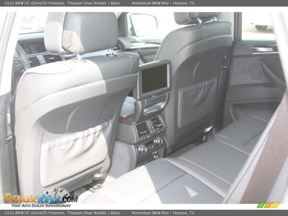2012 BMW X5 xDrive35i Premium Titanium Silver Metallic / Black Photo #23