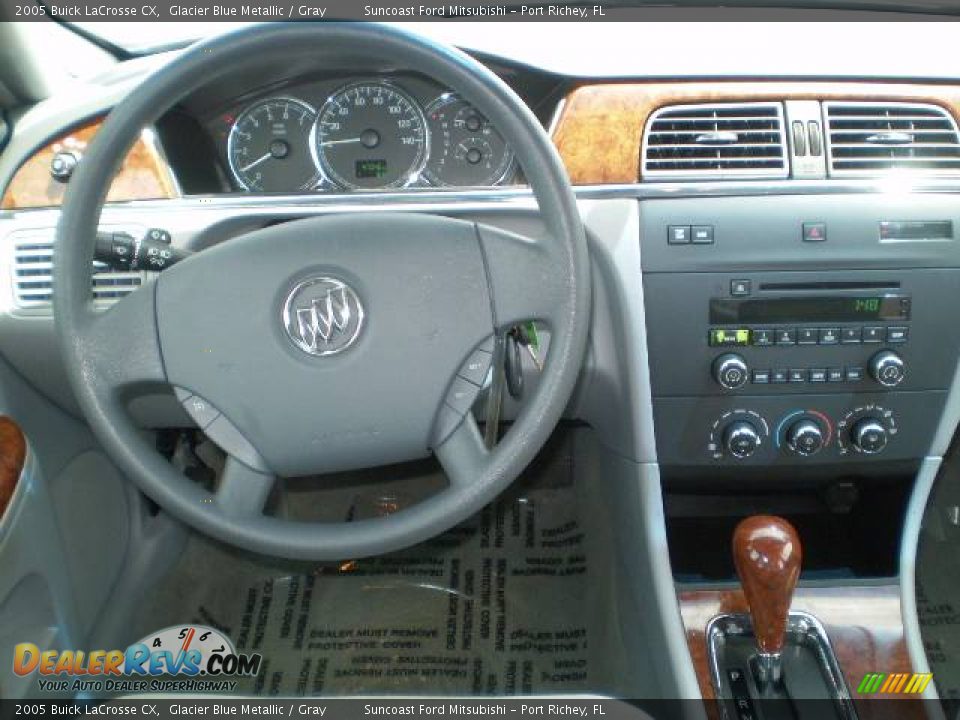 2005 Buick LaCrosse CX Glacier Blue Metallic / Gray Photo #24