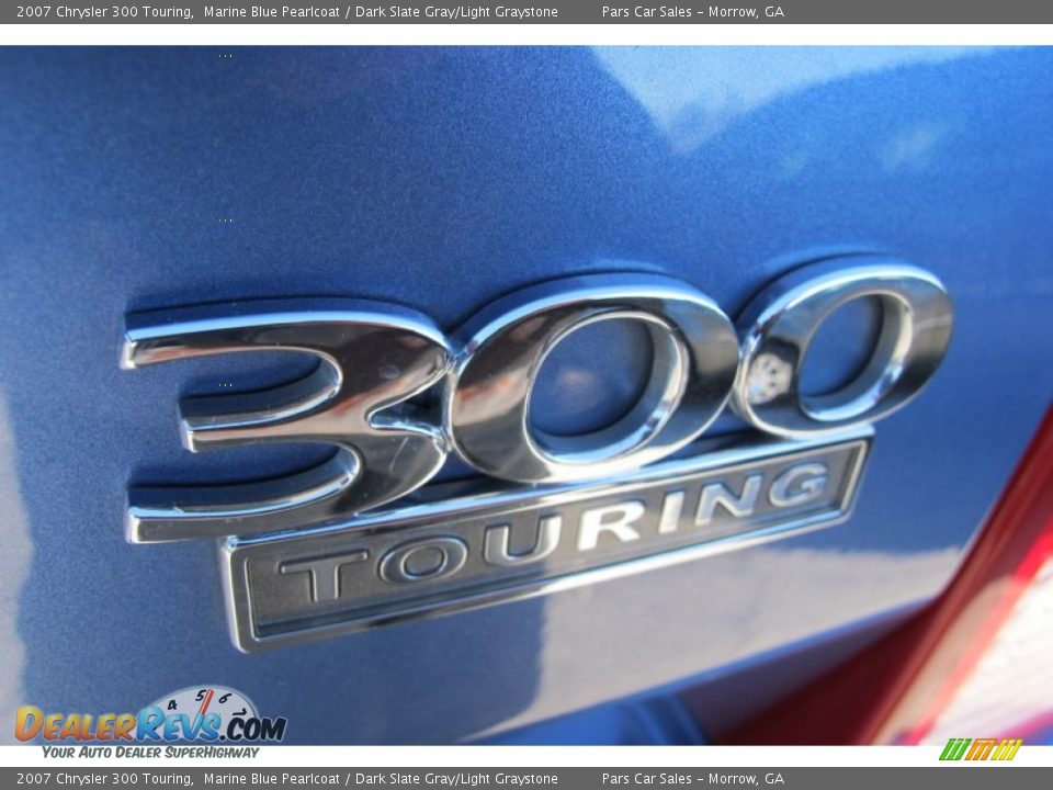 2007 Chrysler 300 Touring Marine Blue Pearlcoat / Dark Slate Gray/Light Graystone Photo #9