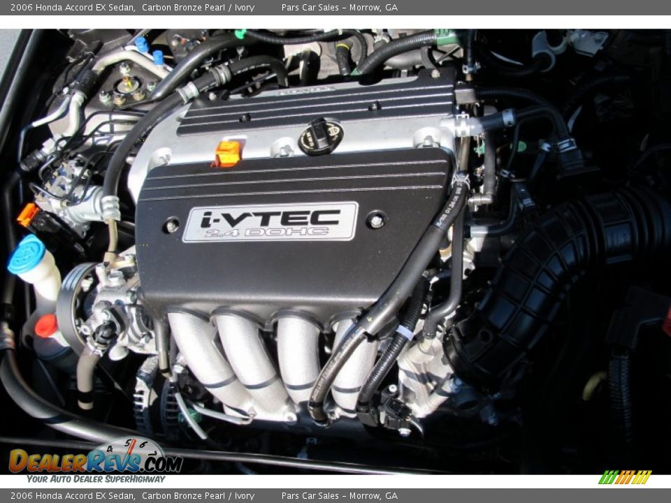 2006 Honda Accord EX Sedan 2.4L DOHC 16V i-VTEC 4 Cylinder Engine Photo #14