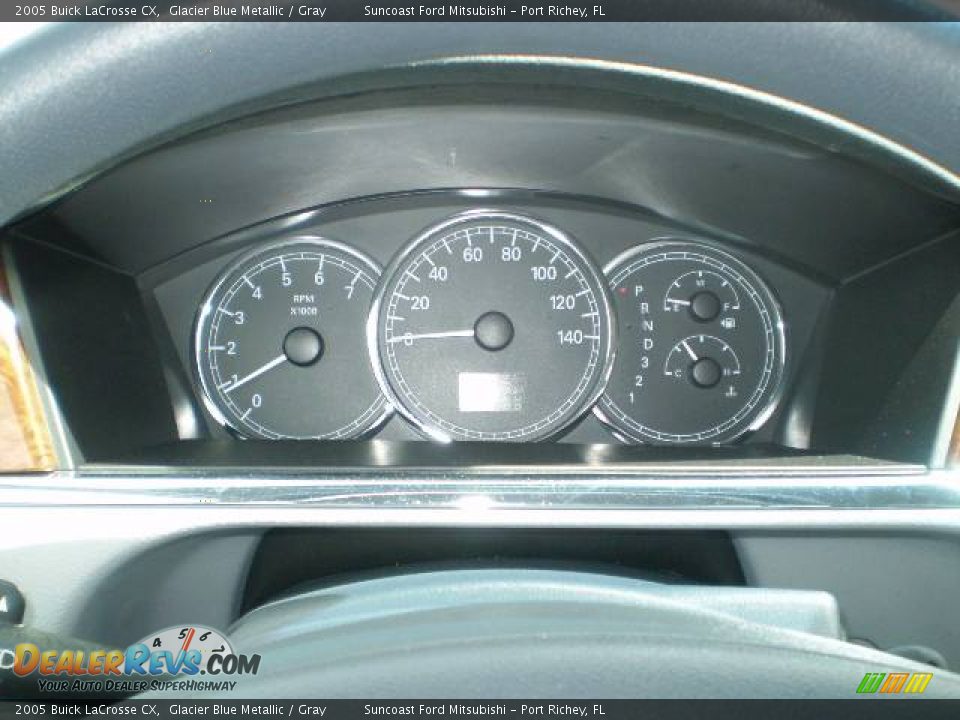 2005 Buick LaCrosse CX Glacier Blue Metallic / Gray Photo #31