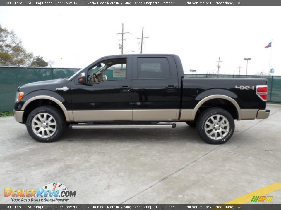 Tuxedo Black Metallic 2012 Ford F150 King Ranch SuperCrew 4x4 Photo #6