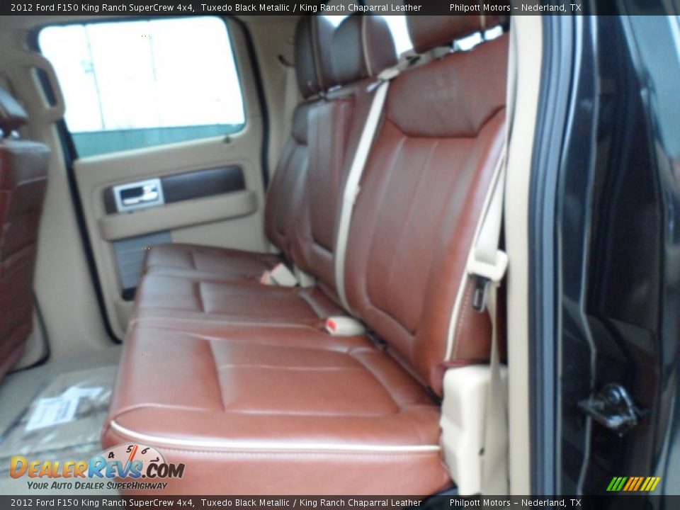 King Ranch Chaparral Leather Interior - 2012 Ford F150 King Ranch SuperCrew 4x4 Photo #23