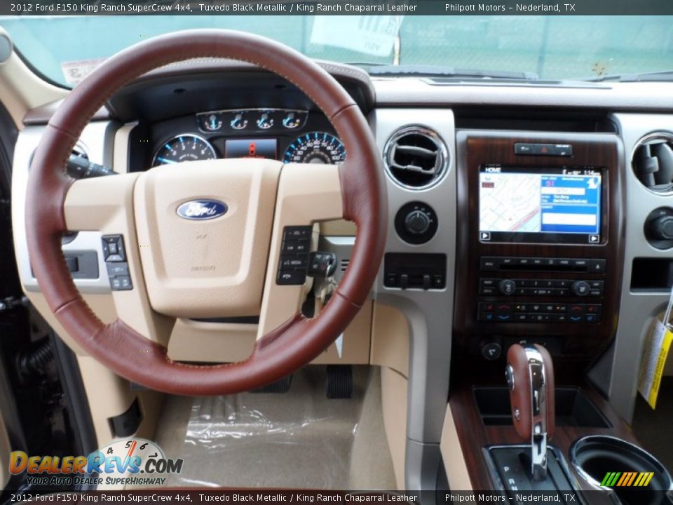 Dashboard of 2012 Ford F150 King Ranch SuperCrew 4x4 Photo #29