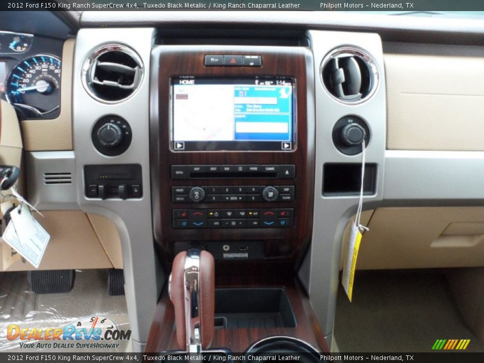 Controls of 2012 Ford F150 King Ranch SuperCrew 4x4 Photo #30