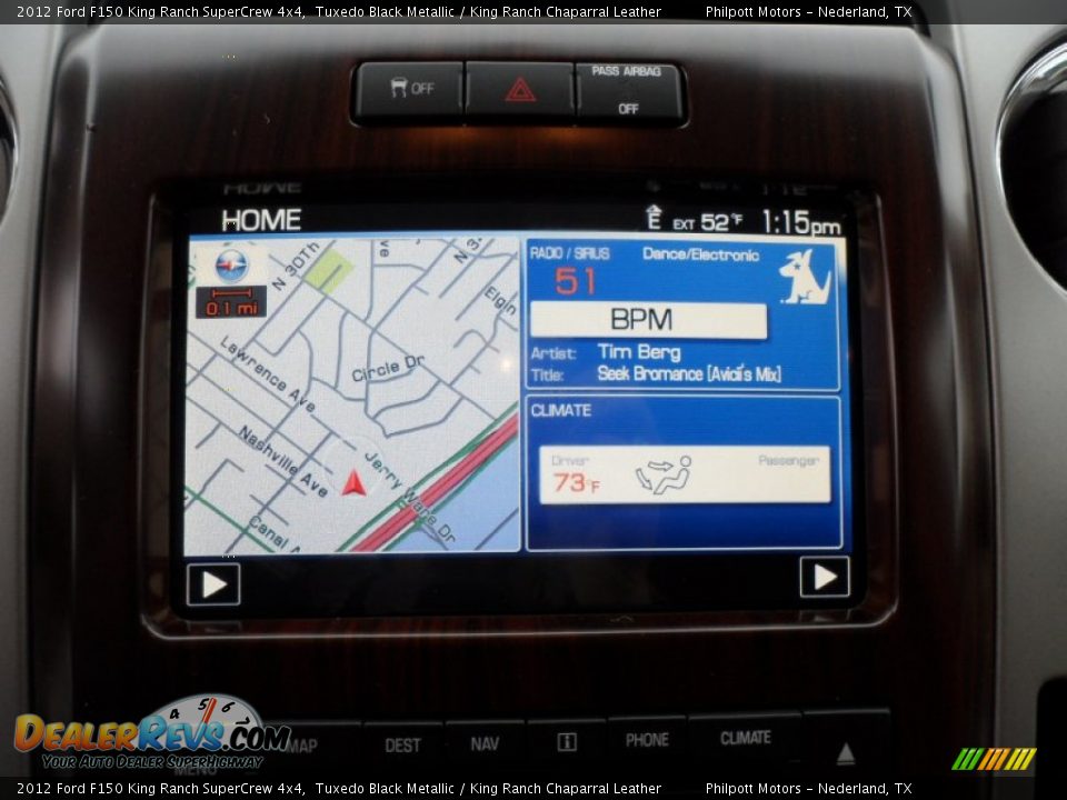 Navigation of 2012 Ford F150 King Ranch SuperCrew 4x4 Photo #31