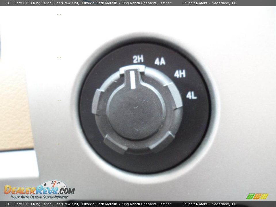 2012 Ford F150 King Ranch SuperCrew 4x4 Tuxedo Black Metallic / King Ranch Chaparral Leather Photo #34