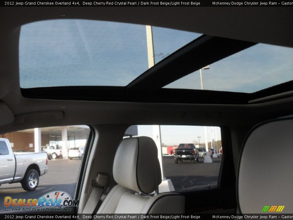 Sunroof of 2012 Jeep Grand Cherokee Overland 4x4 Photo #10