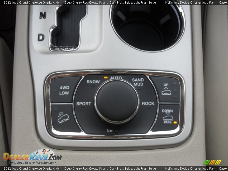 Controls of 2012 Jeep Grand Cherokee Overland 4x4 Photo #14