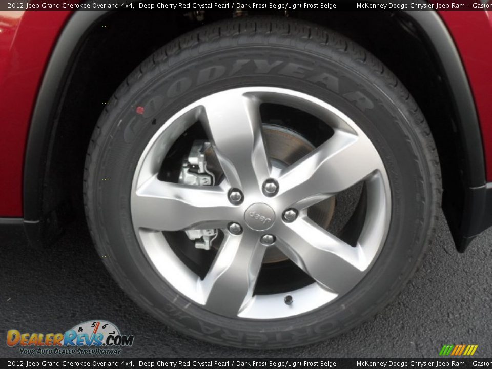 2012 Jeep Grand Cherokee Overland 4x4 Wheel Photo #25